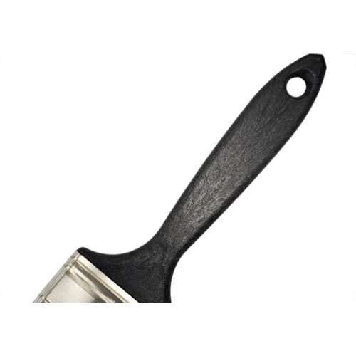 Pincel Trincha Pintura Roma Grisalha Ref.301 Cabo Preto   2.1/2'' - Kit C/12 Pecas