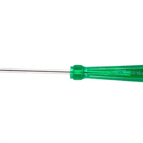 Chave Fenda Eda Cromo Vanadio Verde Com Ima 3/16'' X 4'' - 9To - Kit C/12 Pecas