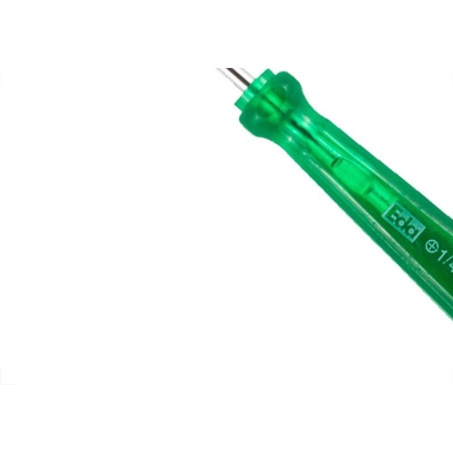 Chave Phillips Eda Cromo Vanadio Cabo Verde Com Ima 1/4 X4'' - 9Um - Kit C/12 Pecas
