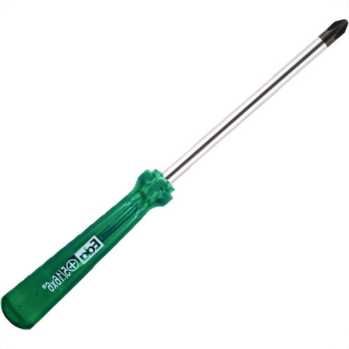 Chave Phillips Eda Cromo Vanadio Cabo Verde Com Ima 5/16 X6'' - 9Uq - Kit C/12 Pecas