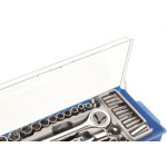 Kit Jogo Soquete Eda 3/8'' Com Catraca 40 Pecas - 8Zi