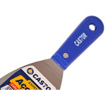 Espatula Castor Aco Inox Cabo Plastico Reforcado Azul 80Mm - 792