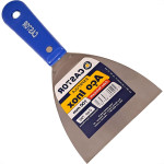 Espatula Castor Aco Inox Cabo Plastico Reforcado Azul 100Mm - 793