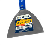 Espatula Castor Aco Inox Cabo Plastico Reforcado Azul 150Mm - 795