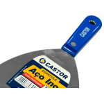 Espatula Castor Aco Inox Cabo Plastico Reforcado Azul 150Mm - 795