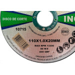 Disco Aco Inox Melfi 110Mmx1,0Mmx20Mm - 10715
