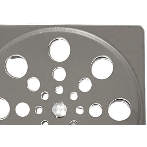 Grelha Aco Inox Quadrada Overtime 10X10Cm Com Fecho