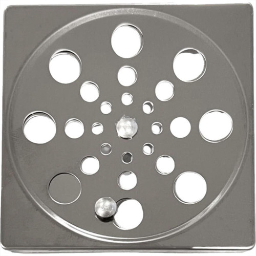 Grelha Aco Inox Quadrada Overtime 15X15Cm Com Fecho