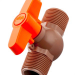 Registro Esfera Pvc Rosca Externa Herc 3/4''