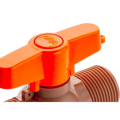 Registro Esfera Pvc Rosca Externa Herc 3/4''