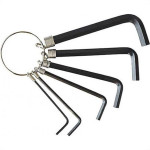 Chave Allen Jogo Brasfort 1,5 A 6Mm Com 6 Pecas - 8215