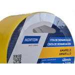 Fita Demarcacao Solo Norton Amarela 48Mm X 14M