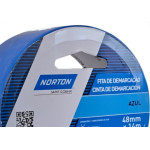 Fita Demarcacao Solo Norton Azul 48Mm X 14M