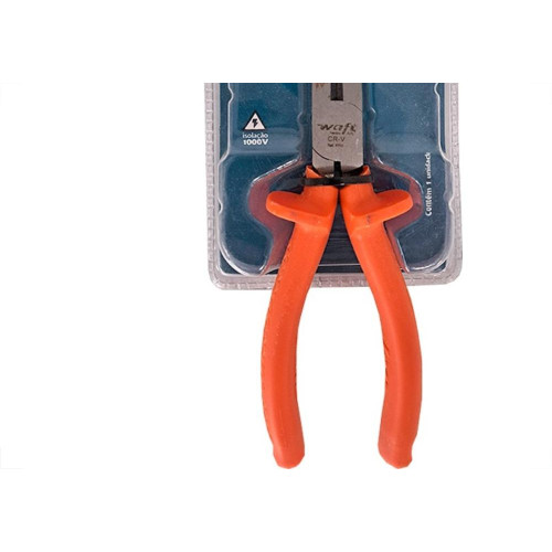 Alicate Bico Meia Cana Waft 6'' Isolado 1000V. - 6230