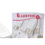 Pino Macho Luster 2 Polos+Terra 10A. Branco 2064 - Kit C/10 Pecas