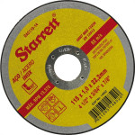 Disco Aco Inox Starrett - 4,1/2''X3,64''X7/8'' - Fino 1,0Mm -Dac115-14 - Kit C/12 Pecas