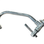 Torneira Bica Movel Pia Parede Metal Bognar 1168 - C-64 - 1/4 Volta
