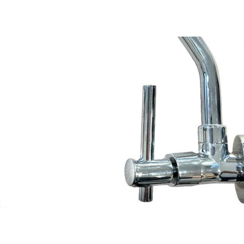 Torneira Bica Movel Pia Parede Metal Bognar 1168 - C-64 - 1/4 Volta