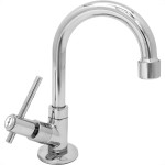 Torneira Bica Movel Lavatorio Metal Bognar 1195 - C-64 - 1/4 Volta Cromada