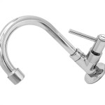 Torneira Bica Movel Lavatorio Metal Bognar 1195 - C-64 - 1/4 Volta Cromada