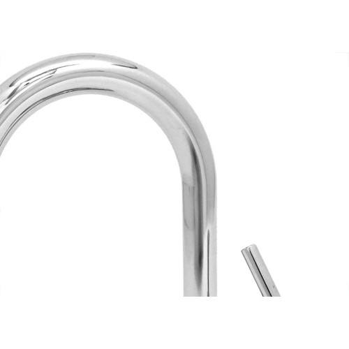 Torneira Bica Movel Lavatorio Metal Bognar 1195 - C-64 - 1/4 Volta Cromada