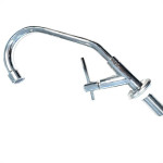 Torneira Bica Movel Pia Mesa Metal Bognar 1169 - C-64 - 1/4 Volta