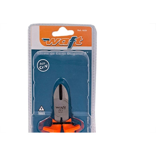 Alicate Corte Diagonal Waft 6'' Isolado 1000V. - 6231