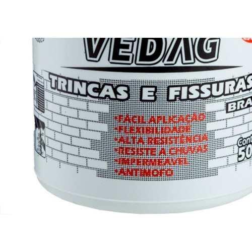 Sela Trinca Vedag Garin Branca 500G (Pote)