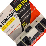 Filtro Linha Capte 4 Tomadas 2P+T Sem Fio Bivolt Com Fusivel Interruptor E Led Indicador De Tensao.