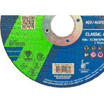 Disco Corte Ferro Norton Ar302 - 4.1/2''X1/8''X7/8'' - 3,2Mm