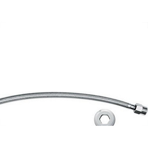 Engate Flexivel Malha Inox Alta Pressao Unifix 40Cm