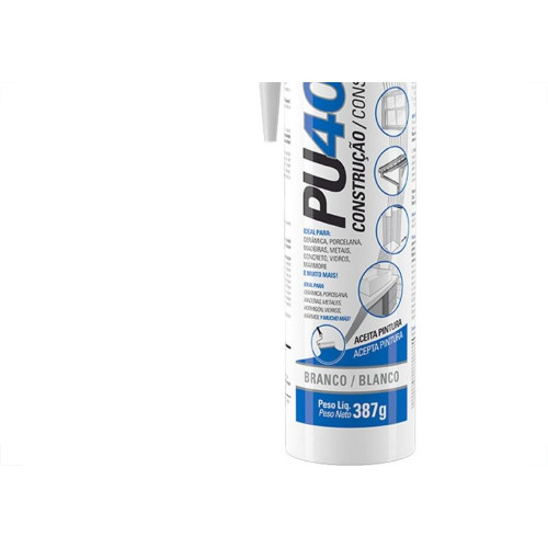 Cola Pu40Fix Tekbond Branco 387G/280Ml