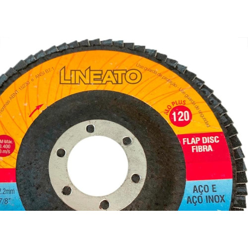 Disco Flap Lineato Itambe 4.1/2'' - Grao 120