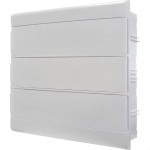 Centrinho Steck Pvc Embutir Branco Para 36 Disjuntores Din Sem Barramento