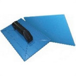 Desempenadeira Pvc Emave Azul Lisa 18 X30Cm - Kit C/6 Pecas
