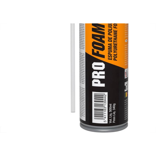 Espuma Poliuretano Soudal Pro Foam 340 - 500Ml/340G.