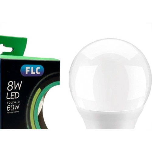 Lampada Led Bulbo Flc A55 - 8W - 806Lm - E-27 Bivolt - 6500K