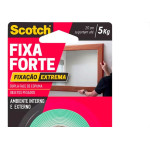 Fita Dupla Face 3M Fixa Forte Extrema Ambiente Interno/Externo 24Mm X 2M - 5Kg