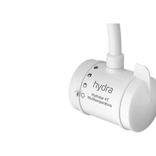 Torneira Eletrica Hydralar Bica Movel Parede Branca 4 Temperaturas 5500W. X 220V.