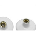Plafon Decorativo Ilumi Branco 100W. Com 100 Pecas 180931 - Kit C/100 Pecas