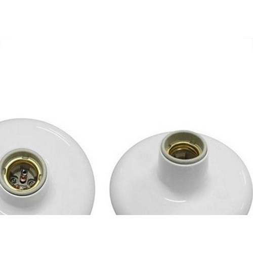 Plafon Decorativo Ilumi Branco 100W. Com 100 Pecas 180931 - Kit C/100 Pecas