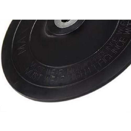Disco Borracha Roma 7''Flexivel Para Esmerilhadeira