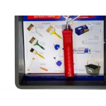 Kit Pintura Roma Rolo Sem Respingo + Suporte + Bandeja - Kit C/6 Pecas