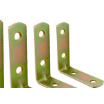 Cantoneira Para Moveis Overtime Bicromatizada Caixa Com 50 Pecas 1,1/2''