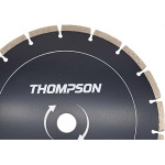 Disco Diamantado Thompson Segmentado Seco 230Mm X 22,23Mm - 9'' - 1376
