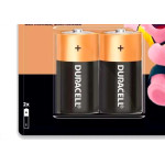 Pilha Duracell Alcalina Media C Cartela Com 2 Pecas
