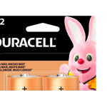 Pilha Duracell Alcalina Grande D Cartela Com 2 Pecas
