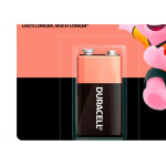 Pilha Duracell Alcalina Bateria 9V. Cartela Com 1 Peca