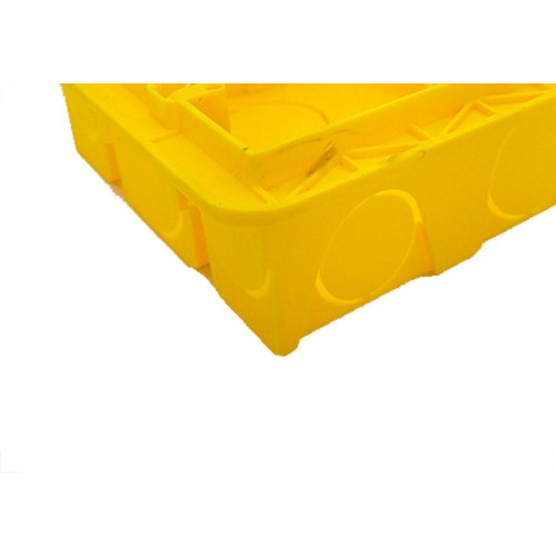 Caixinha De Luz Pvc Pial Legrand Amarela 4X4 - Kit C/16 Pecas