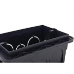 Caixinha De Luz Pvc Pial Legrand Preta 4X2 - Kit C/32 Pecas